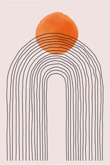 Easy Sun #1 Poster och Canvastavla