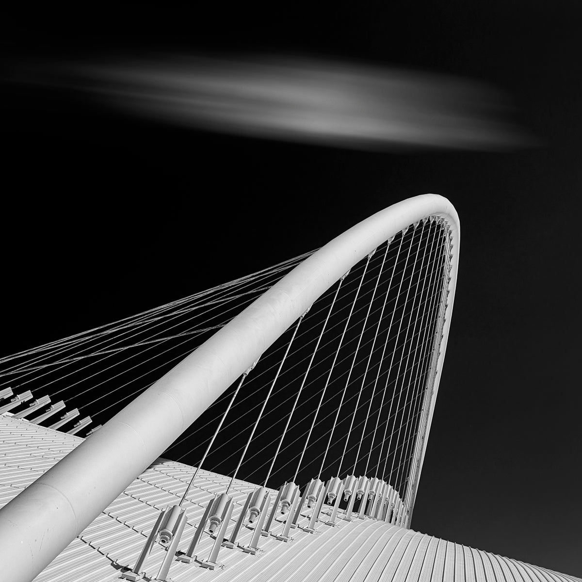 Athens Olympic Stadium IR Poster och Canvastavla