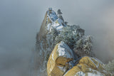 Huashan Mountain Poster och Canvastavla