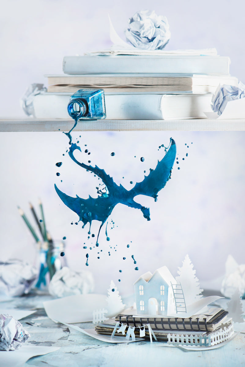 Ink and death Poster och Canvastavla