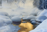 Siberia. -37&deg;C (-35&deg;F) Poster och Canvastavla