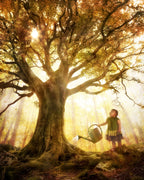 Growing up is made of small things Poster och Canvastavla