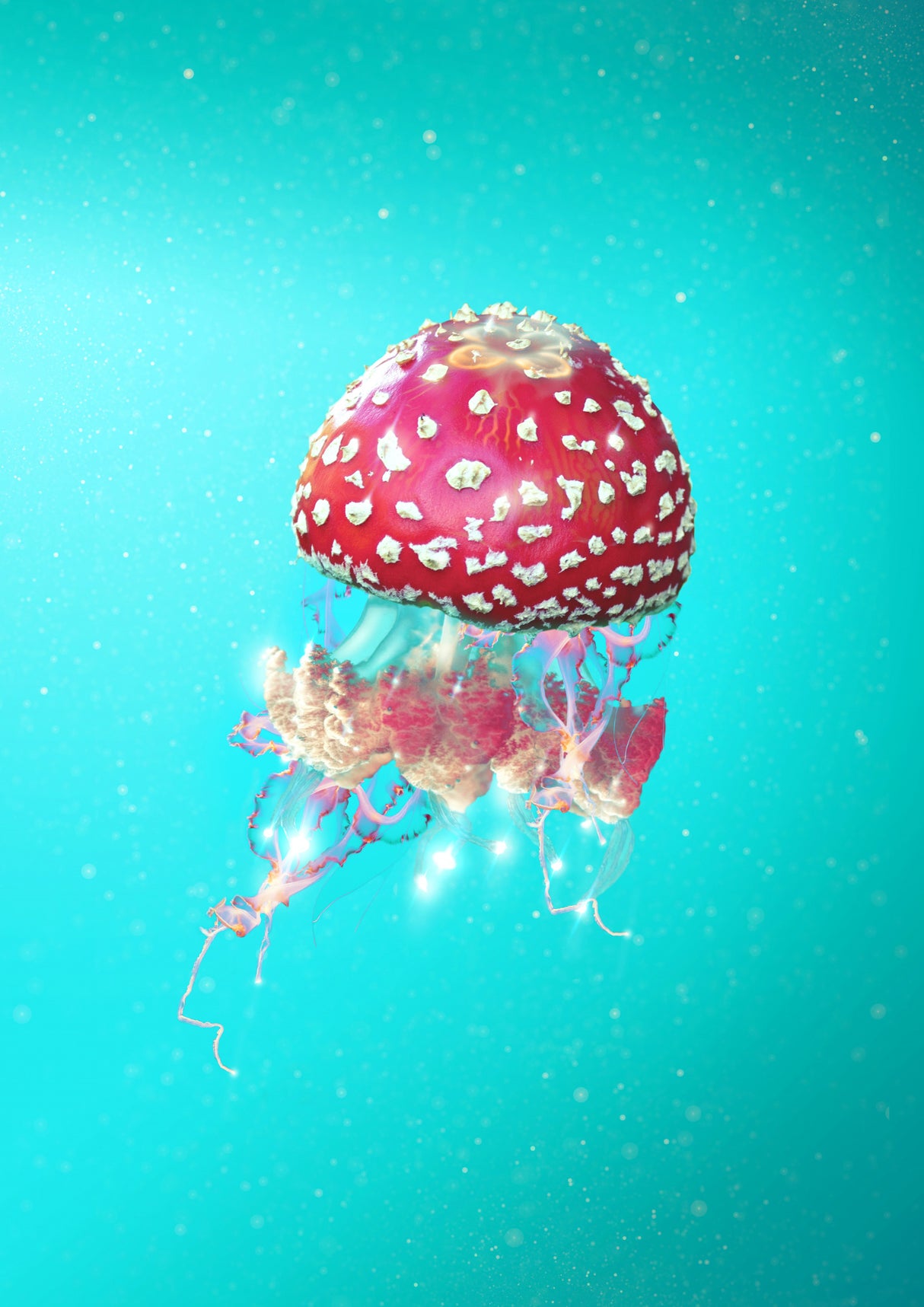 Hallucination Poster och Canvastavla