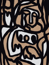 Bold line composition 03 Poster och Canvastavla
