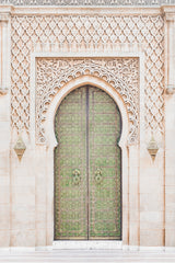 Moroccan Door Poster och Canvastavla