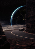 Driving Space Poster och Canvastavla