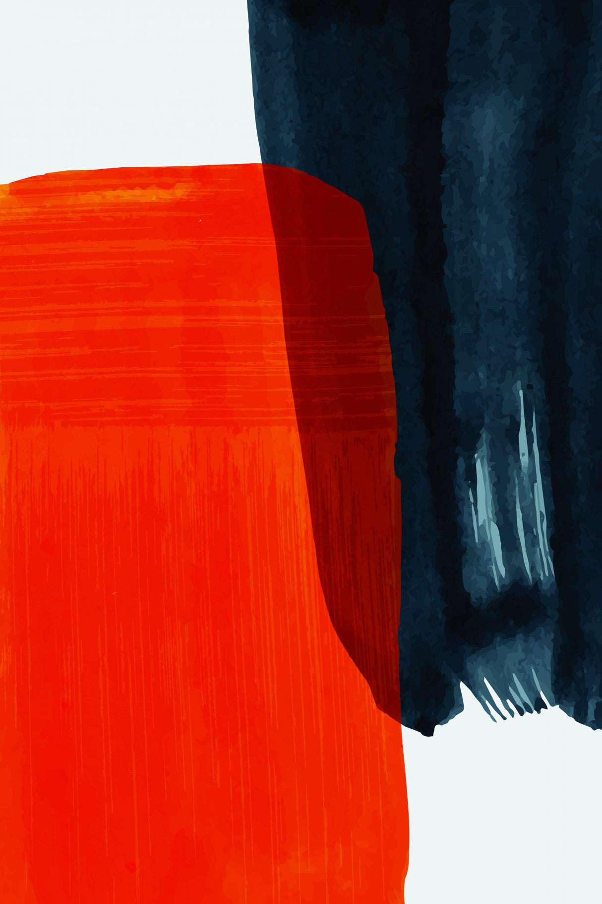 Bright Abstract Design #2 Poster och Canvastavla