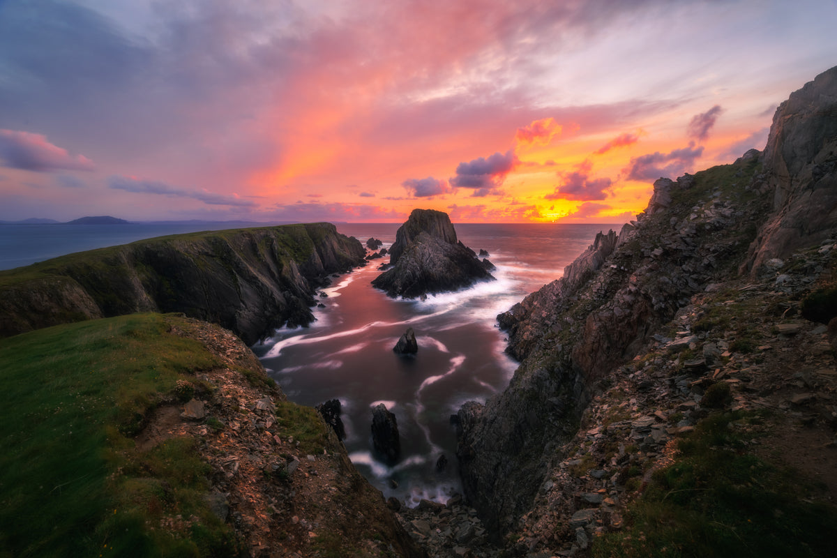Malin Head Poster och Canvastavla