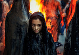fire girl Poster och Canvastavla