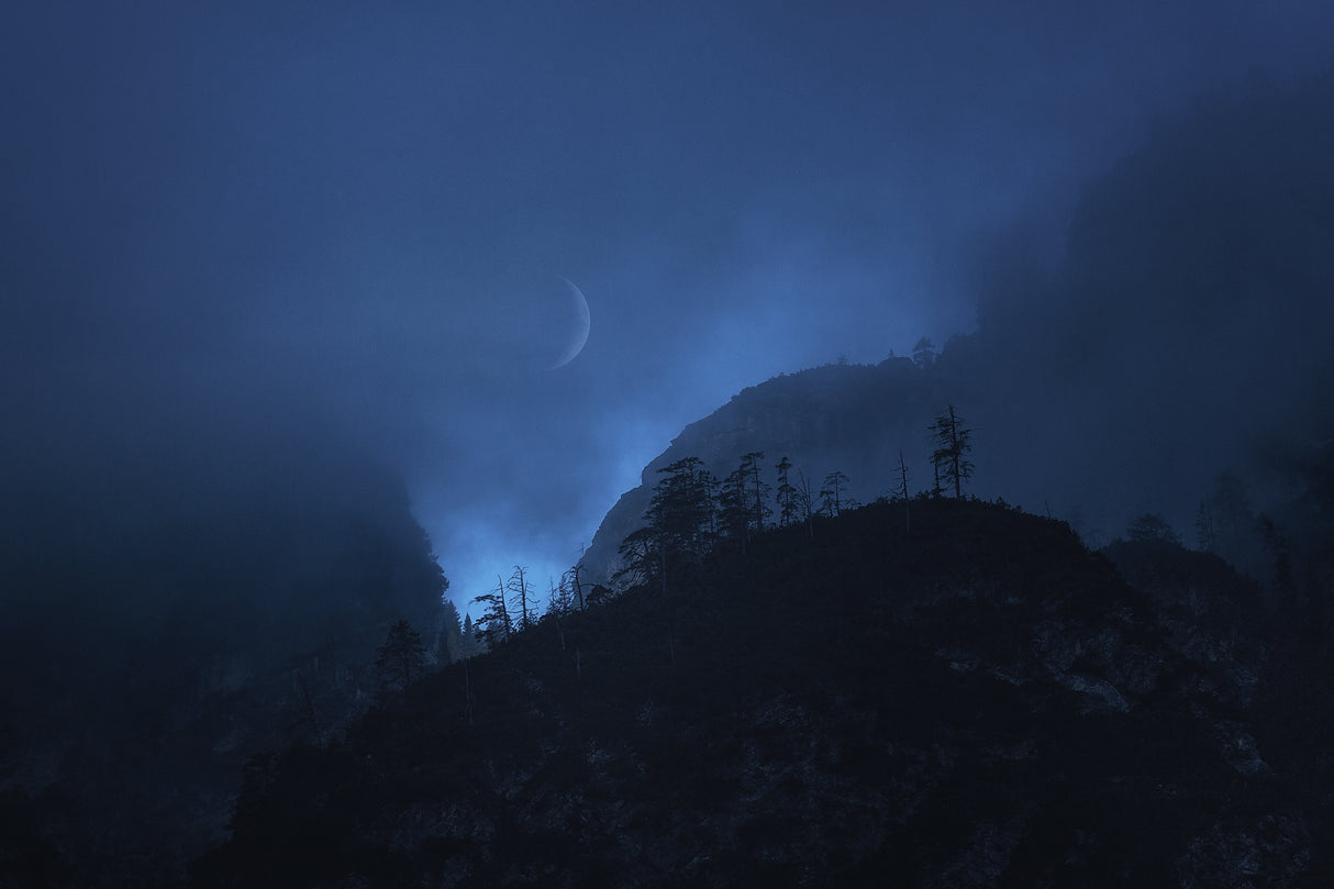 under the moon Poster och Canvastavla