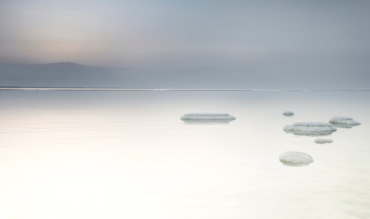 white sunrise Poster och Canvastavla