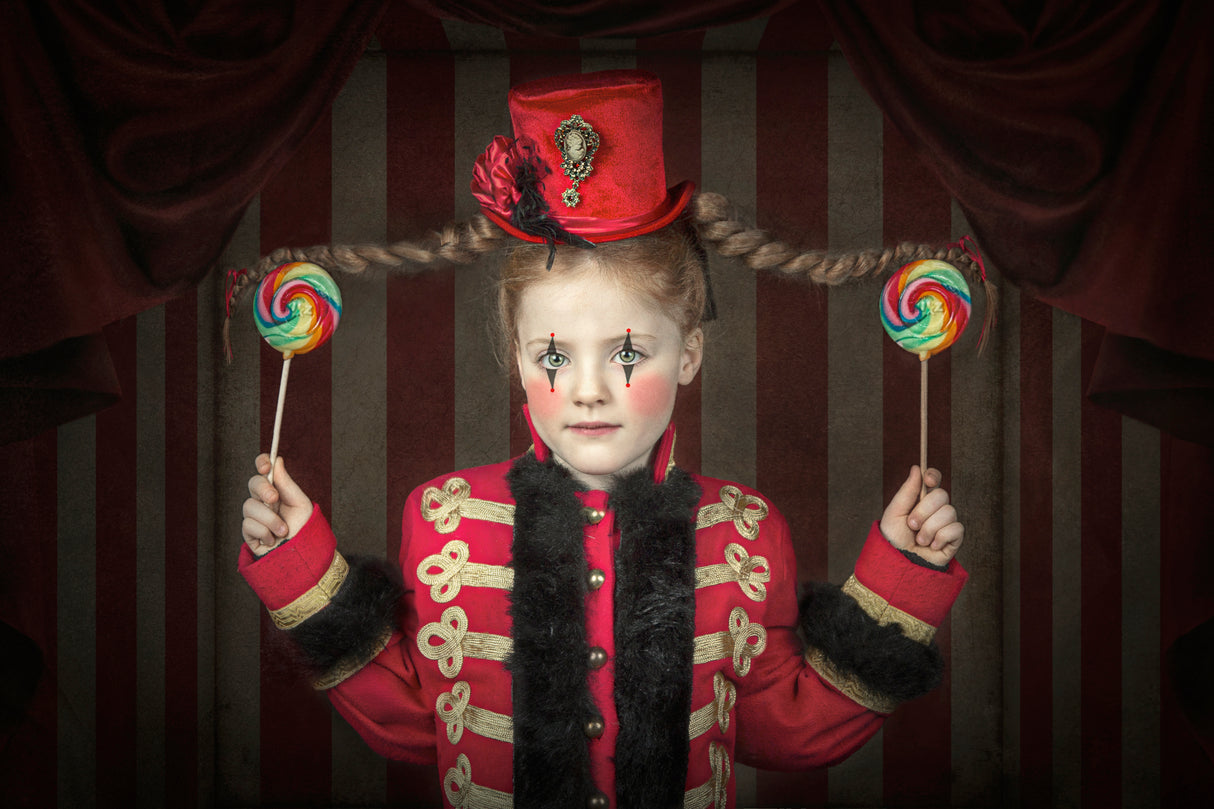 Little Circus girl Poster och Canvastavla
