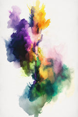 Vibrant Smoke Poster och Canvastavla
