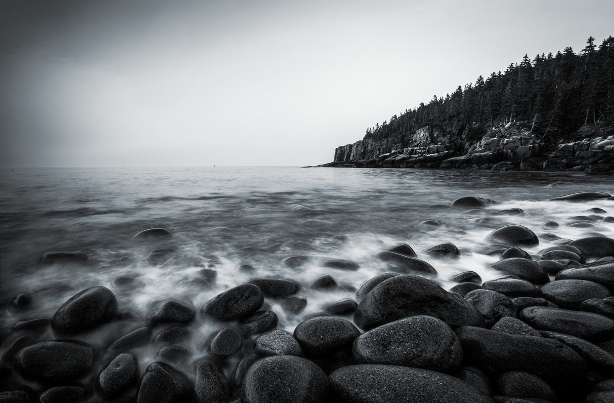 Beach Acadia Poster och Canvastavla