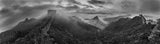 Misty Morning at Great Wall Poster och Canvastavla