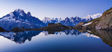 Lac Blanc Panorama Poster och Canvastavla