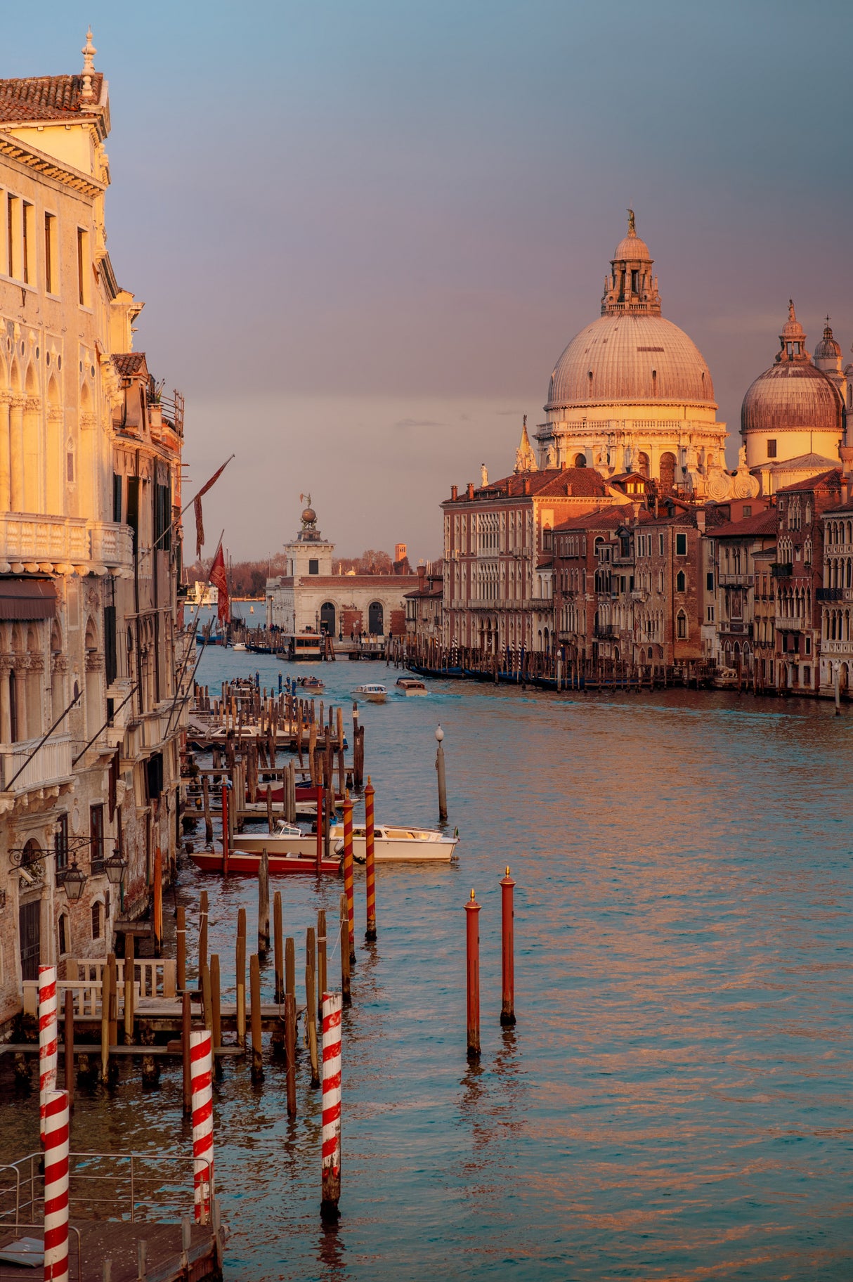 Sunset in Venice Poster och Canvastavla