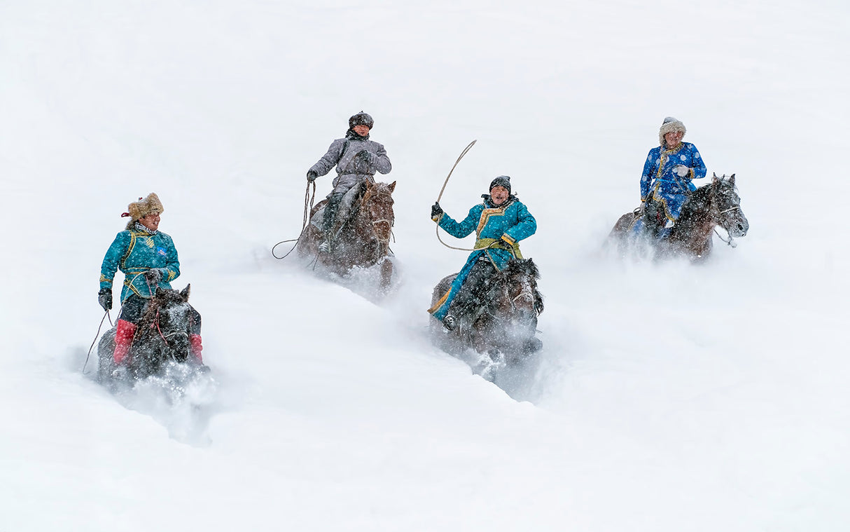 Dancing in the snow Poster och Canvastavla