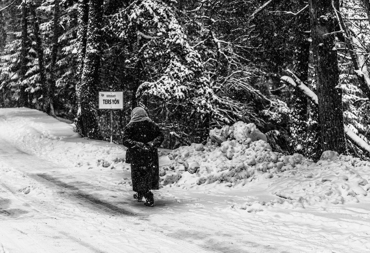Attention ! Wrong way Poster och Canvastavla