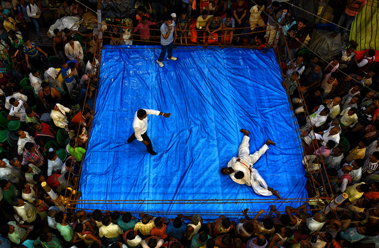Amateur Wrestling Poster och Canvastavla