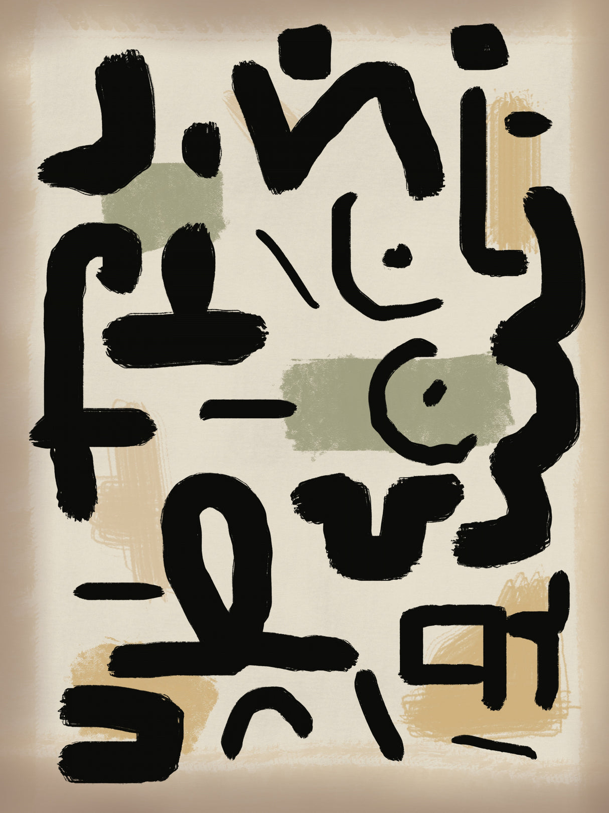 Simple Nude Poster och Canvastavla