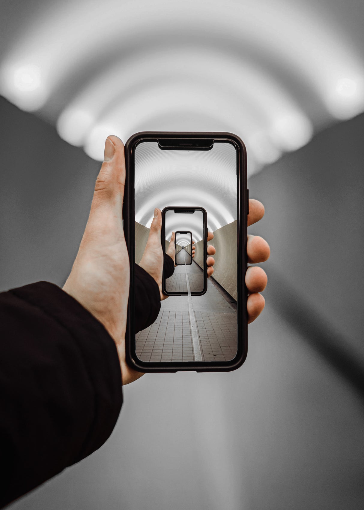 Infinity Handphone Poster och Canvastavla