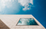 Blue with clouds Poster och Canvastavla