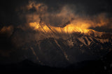 Sunset in the Tatra Mountains Poster och Canvastavla