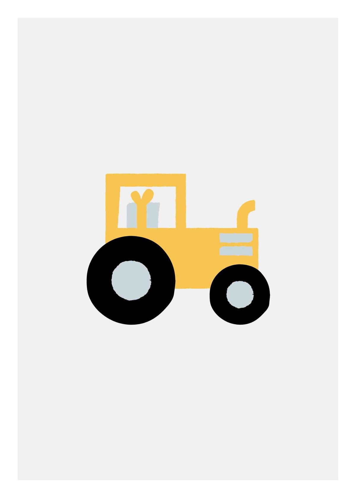 Traktor barnposter 16 Barnbarnposter fordon