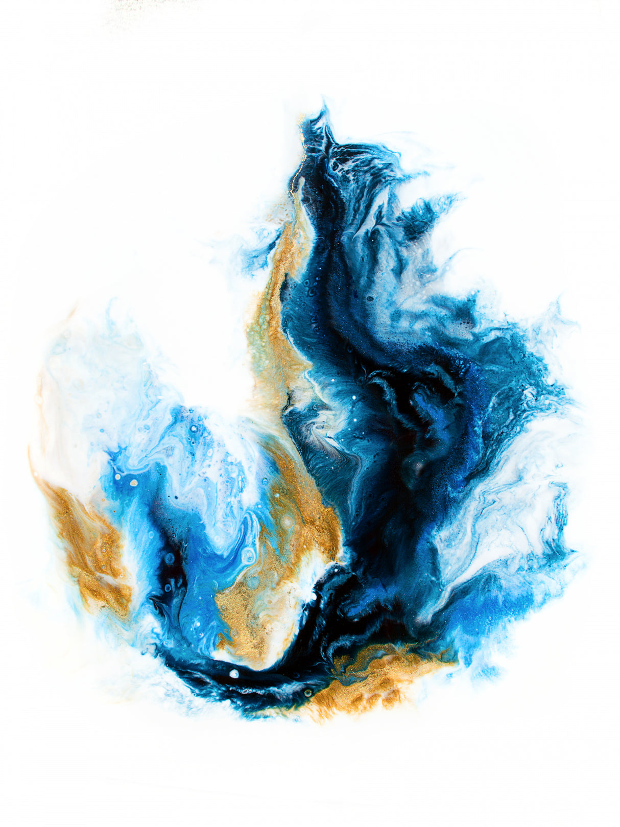 Crashing Sea Poster och Canvastavla