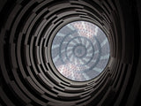 Asymmetric Spiral Beauty Poster och Canvastavla
