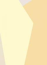 Abstract Yellow Poster och Canvastavla