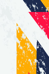 Vibrant Geometric #4 Poster och Canvastavla