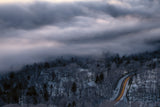 Attacking clouds. Poster och Canvastavla