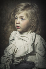 Little sad boy Poster och Canvastavla