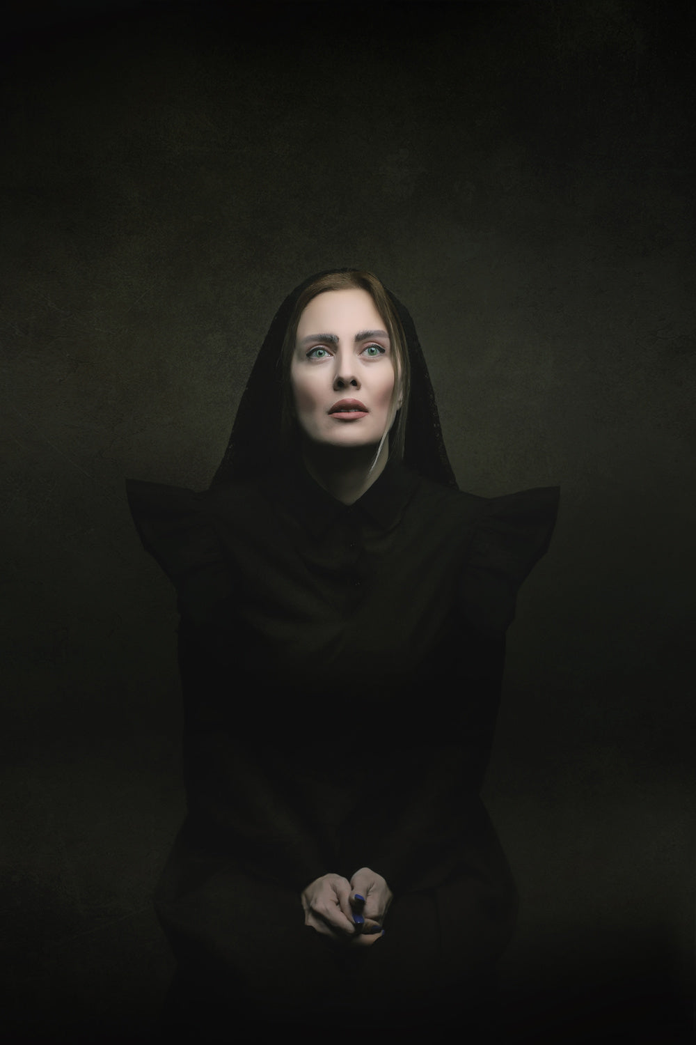 A girl from the church Poster och Canvastavla