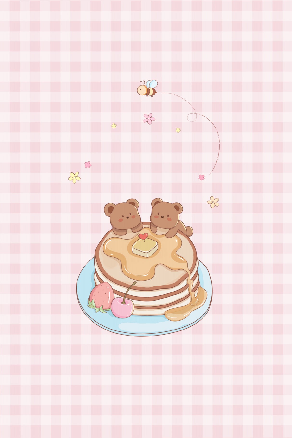 Sweet Cake Lock Poster och Canvastavla