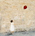 The red balloon Poster och Canvastavla