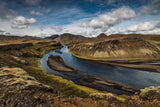 highland river Poster och Canvastavla