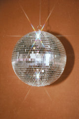 Orange Disco Ball Poster och Canvastavla