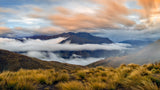 Cardrona Morning Poster och Canvastavla