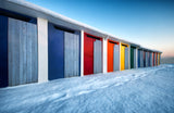 Colours on the beach Poster och Canvastavla