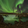 Waterfall of Gods Poster och Canvastavla