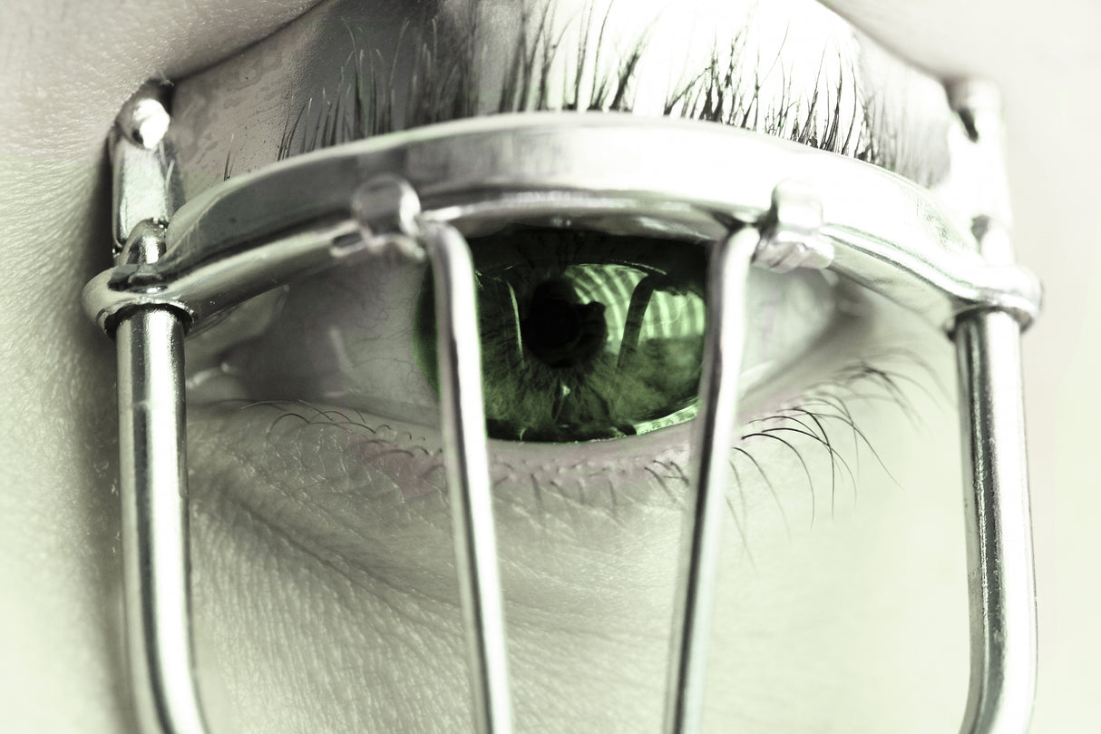 Women Eye in Green Color Poster och Canvastavla