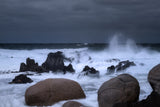 The bombarding waves Poster och Canvastavla