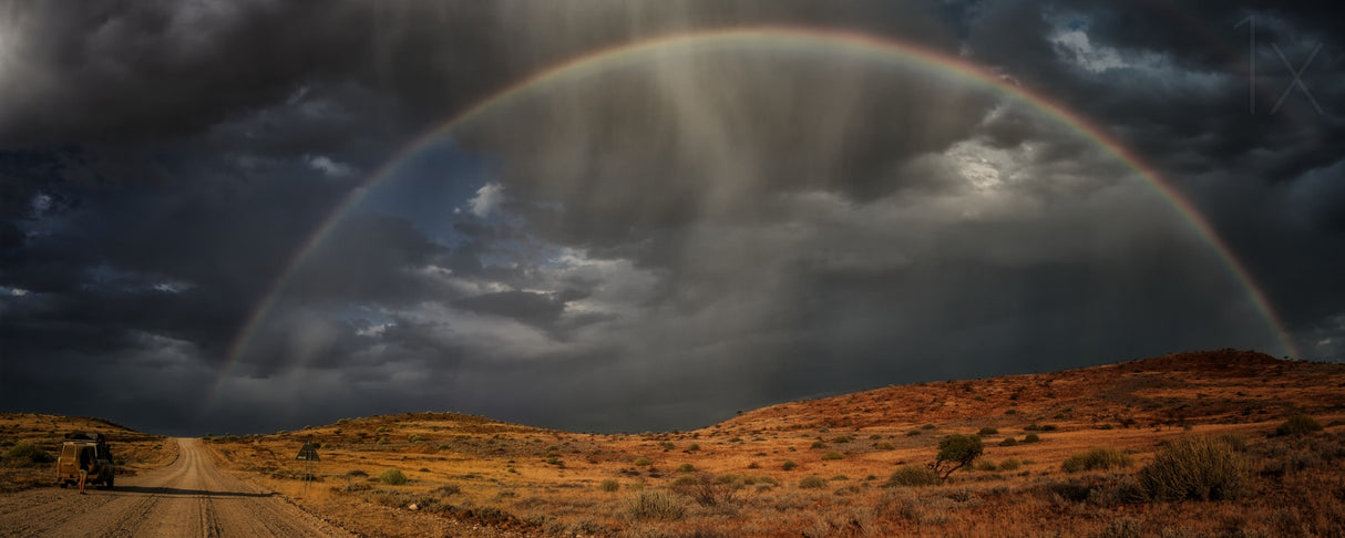 path to the rainbow Poster och Canvastavla