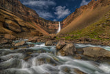 Hengifoss, Iceland Poster och Canvastavla