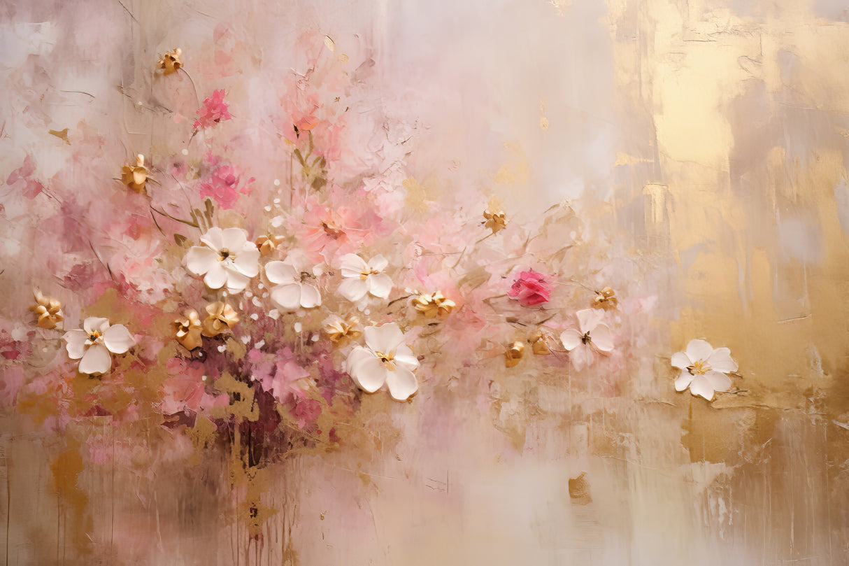 Fa Vintage Floral 69 Poster och Canvastavla