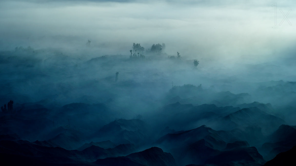 Land of Fog Poster och Canvastavla