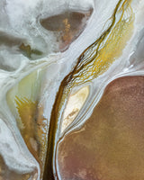 Veins of salt flat Poster och Canvastavla